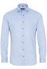 ETERNA LANGE MOUW OVERHEMD SLIM FIT STRETCH LICHTBLAUW UNI