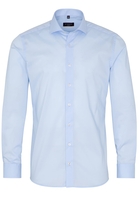 ETERNA LANGE MOUW OVERHEMD SLIM FIT STRETCH LICHTBLAUW UNI
