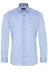 ETERNA LANGE MOUW OVERHEMD SLIM FIT STRETCH LICHTBLAUW UNI
