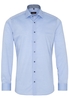 ETERNA LANGE MOUW OVERHEMD SLIM FIT STRETCH LICHTBLAUW UNI