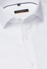 ETERNA LANGE MOUW OVERHEMD SLIM FIT STRETCH WIT MET RELIËF