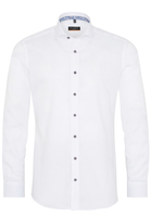 ETERNA LANGE MOUW OVERHEMD SLIM FIT STRETCH WIT UNI