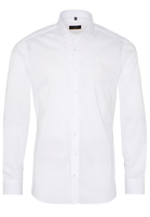 ETERNA LANGE MOUW OVERHEMD SLIM FIT STRETCH WIT UNI