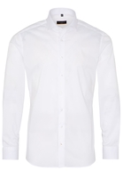 ETERNA LANGE MOUW OVERHEMD SLIM FIT STRETCH WIT UNI