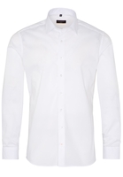 ETERNA LANGE MOUW OVERHEMD SLIM FIT STRETCH WIT UNI