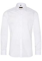ETERNA LANGE MOUW OVERHEMD SLIM FIT STRETCH WIT UNI