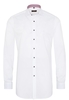 ETERNA LANGE MOUW OVERHEMD SLIM FIT STRETCH WIT UNI