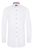 ETERNA LANGE MOUW OVERHEMD SLIM FIT STRETCH WIT UNI