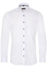 ETERNA LANGE MOUW OVERHEMD SLIM FIT STRETCH WIT UNI