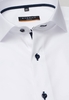 ETERNA LANGE MOUW OVERHEMD SLIM FIT STRETCH WIT UNI