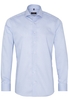 ETERNA LANGE MOUW OVERHEMD SLIM FIT TWILL BLAU/WIT PRINT