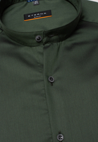 ETERNA LANGE MOUW OVERHEMD SLIM FIT TWILL DONKERGROEN UNI