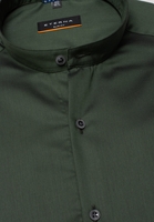 ETERNA LANGE MOUW OVERHEMD SLIM FIT TWILL DONKERGROEN UNI