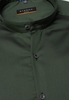 ETERNA LANGE MOUW OVERHEMD SLIM FIT TWILL DONKERGROEN UNI