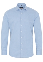 ETERNA LANGE MOUW OVERHEMD SLIM FIT TWILL GROEN GERUIT