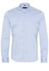 ETERNA LANGE MOUW OVERHEMD SLIM FIT TWILL LICHTBLAUW UNI