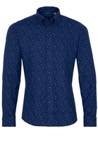 ETERNA LANGE MOUW OVERHEMD SLIM FIT UPCYCLING SHIRT FLANELLE