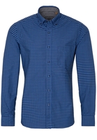 ETERNA LANGE MOUW OVERHEMD SLIM FIT UPCYCLING SHIRT OXFORD