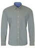 ETERNA LANGE MOUW OVERHEMD SLIM FIT UPCYCLING SHIRT OXFORD GERUIT
