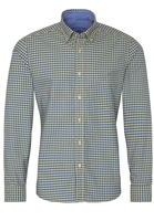 ETERNA LANGE MOUW OVERHEMD SLIM FIT UPCYCLING SHIRT OXFORD GERUIT