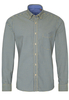 ETERNA LANGE MOUW OVERHEMD SLIM FIT UPCYCLING SHIRT OXFORD GERUIT