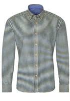 ETERNA LANGE MOUW OVERHEMD SLIM FIT UPCYCLING SHIRT OXFORD GERUIT