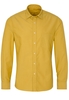 ETERNA LANGE MOUW OVERHEMD SLIM FIT UPCYCLING SHIRT OXFORD GOUDGEEL