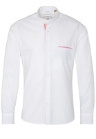 ETERNA LANGE MOUW OVERHEMD SLIM FIT UPCYCLING SHIRT OXFORD KLEURRIJK