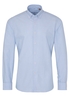 ETERNA LANGE MOUW OVERHEMD SLIM FIT UPCYCLING SHIRT OXFORD LICHTBLAUW