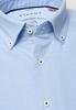 ETERNA LANGE MOUW OVERHEMD SLIM FIT UPCYCLING SHIRT OXFORD LICHTBLAUW