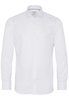 ETERNA LANGE MOUW OVERHEMD SLIM FIT VISGRAAT - WIT UNI