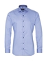 ETERNA LANGE MOUW OVERHEMD SUPER-SLIM COOL SHIRT SATIJNBINDING