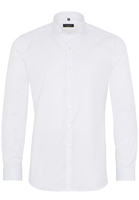 ETERNA LANGE MOUW OVERHEMD SUPER-SLIM COVER SHIRT TWILL WIT UNI