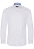 ETERNA LANGE MOUW OVERHEMD SUPER-SLIM COVER SHIRT TWILL WIT UNI