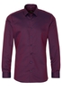 ETERNA LANGE MOUW OVERHEMD SUPER-SLIM KETTLANCÈ ROOD/BLAUW MET RELIËF