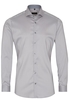 ETERNA LANGE MOUW OVERHEMD SUPER-SLIM PERFORMANCE SHIRT STRETCH GRIJS