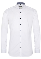 ETERNA LANGE MOUW OVERHEMD SUPER-SLIM PERFORMANCE SHIRT STRETCH WIT