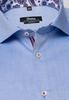 ETERNA LANGE MOUW OVERHEMD SUPER-SLIM PINPOINT BLAUW UNI