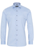 ETERNA LANGE MOUW OVERHEMD SUPER-SLIM STRETCH LICHTBLAUW UNI