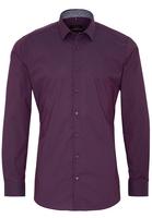ETERNA LANGE MOUW OVERHEMD SUPER-SLIM STRETCH PAARS UNI