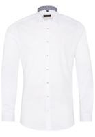 ETERNA LANGE MOUW OVERHEMD SUPER-SLIM STRETCH WIT UNI