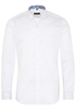 ETERNA LANGE MOUW OVERHEMD SUPER-SLIM TWILL WIT UNI