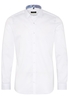 ETERNA LANGE MOUW OVERHEMD SUPER-SLIM TWILL WIT UNI