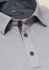 ETERNA Poloshirt MODERN FIT grau unifarben