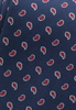 ETERNA STROPDAS BLAUW/ROOD PATROON