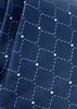 ETERNA STROPDAS MARINEBLAUW MET RELIËF