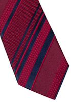 ETERNA STROPDAS ROOD/BLAUW GESTREEPT
