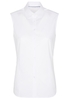 ETERNA ZONDER MOUW BLOUSE MODERN CLASSIC STRETCH WIT UNI