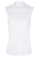 ETERNA ZONDER MOUW BLOUSE MODERN CLASSIC WIT UNI