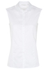 ETERNA ZONDER MOUW BLOUSE MODERN CLASSIC WIT UNI